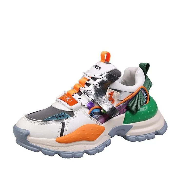 Brand New Female Casual Sports Fashion Women Shoes - Green
