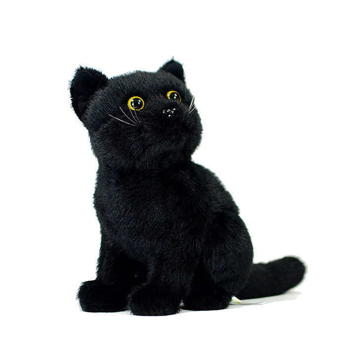 Black cat doll