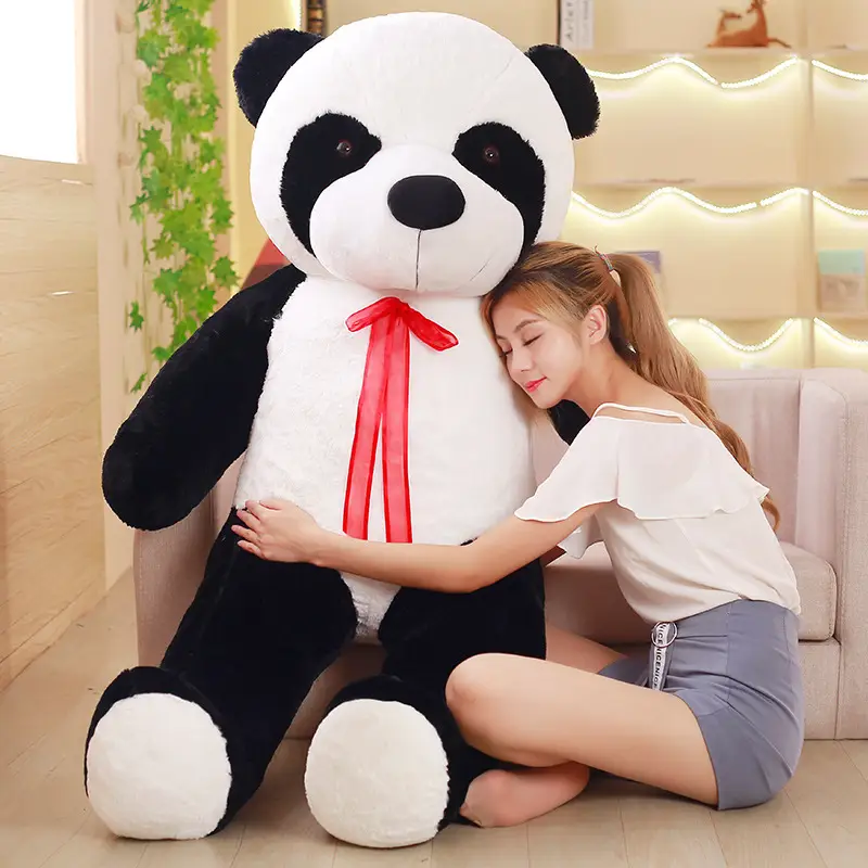 Giant Panda Doll Plush Toy National Treasure Black And White Panda