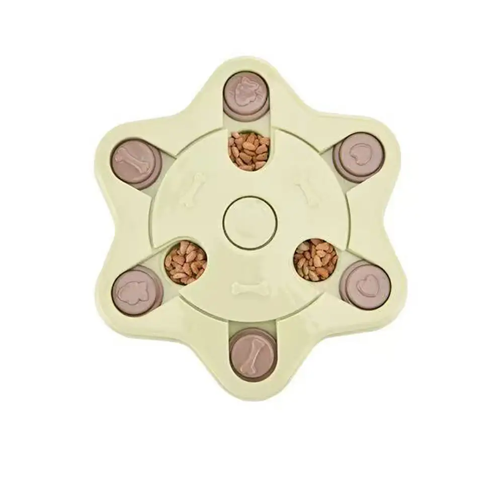 Creative Dog Turntable Eating Anti-Choking Bowl