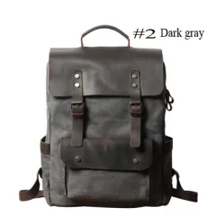 Backpack Neutral Collegiate Wind Bag With Pure Cotton Sails - Grey - View 1