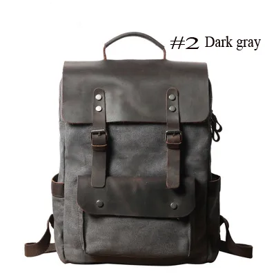 Backpack Neutral Collegiate Wind Bag With Pure Cotton Sails Grey - Shop at LoveMi