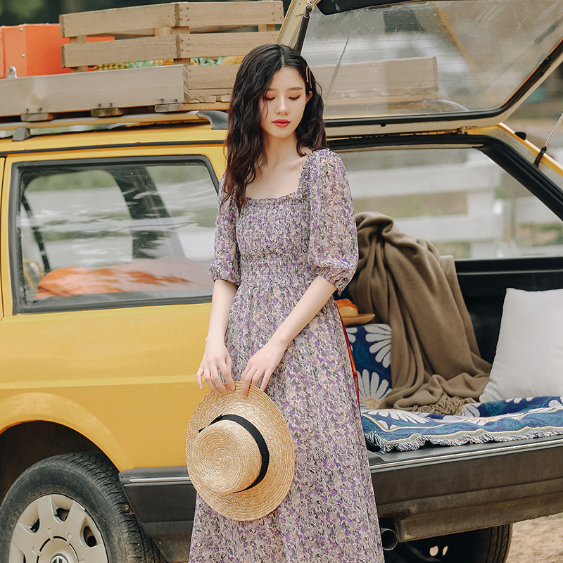 Korean Style Literary Fairy Skirt