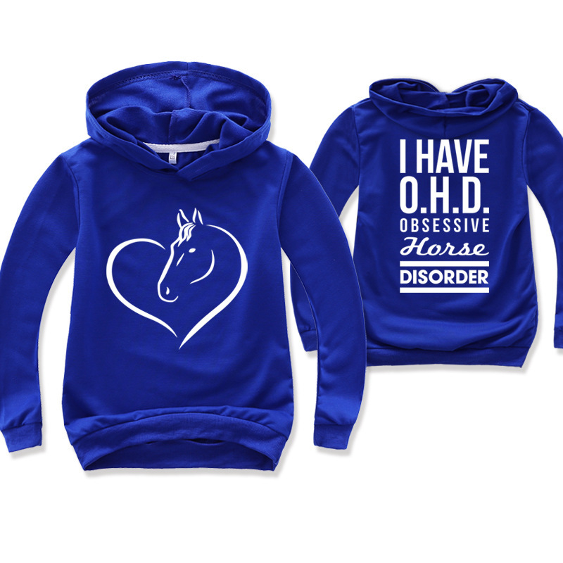 Letter Print Children's Sweatshirt Parent-Child Hoodie