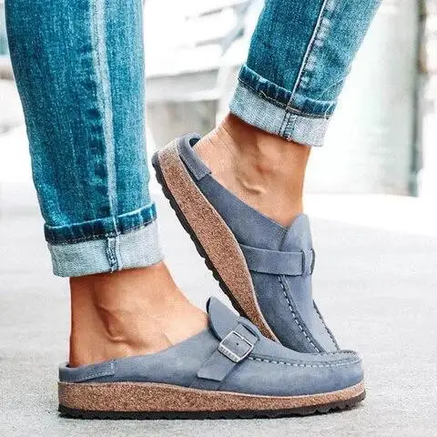 New Style Large Size Women's Casual Sandals And Slippers With Flat Bottom