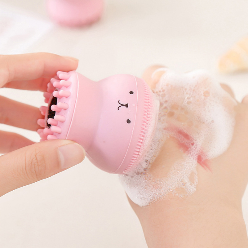 Silicone cleansing brush view 4
