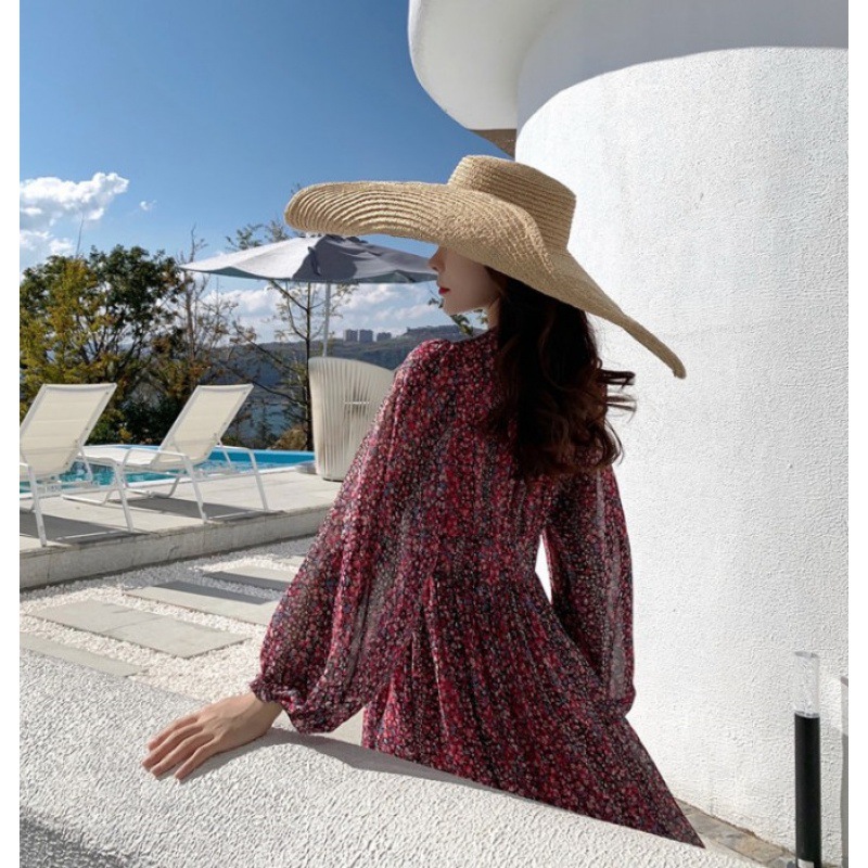 Photograph Dress Woman Super Fairy Bohemian Floral Big Swing - Image 4