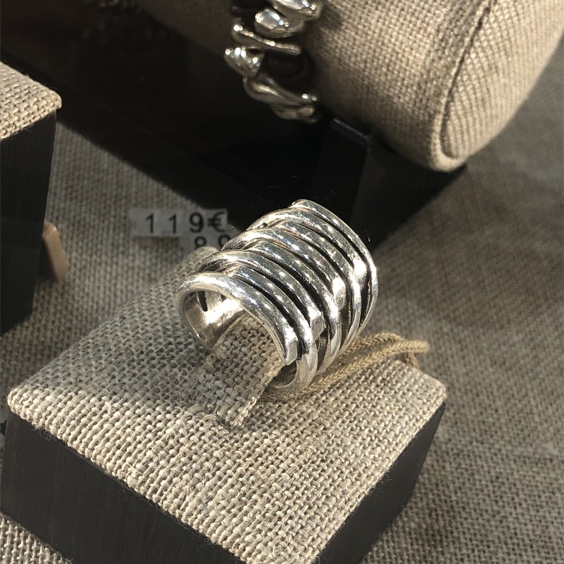 European Personality Ring Female Retro Fashion Brand Design