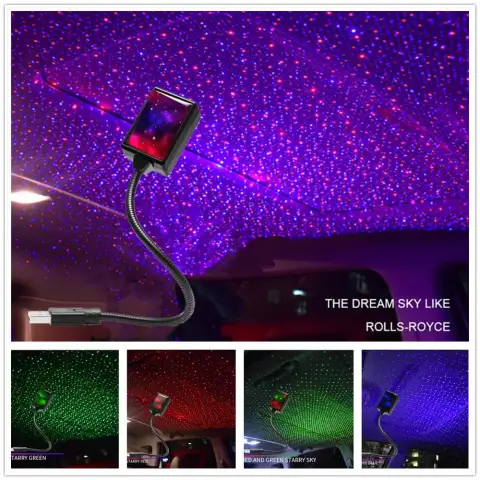Star Light Projector Party Lights USB LED Interior Lighting