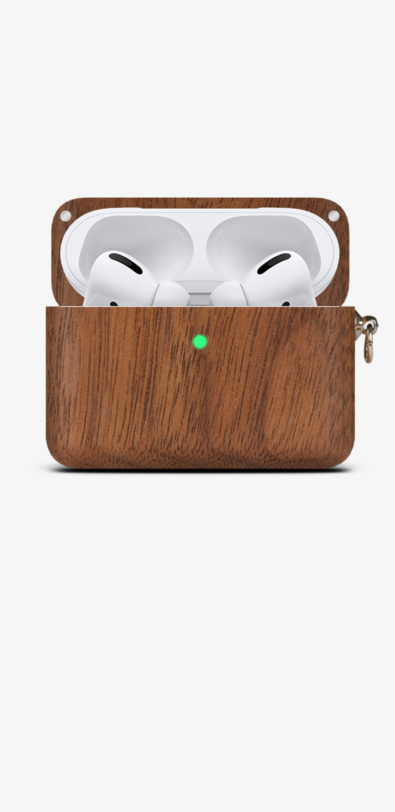 Compatible with Apple, Bluetooth WirelessEarphones Log Shell Anti-fall High-quality Solid Wood Hard Shell