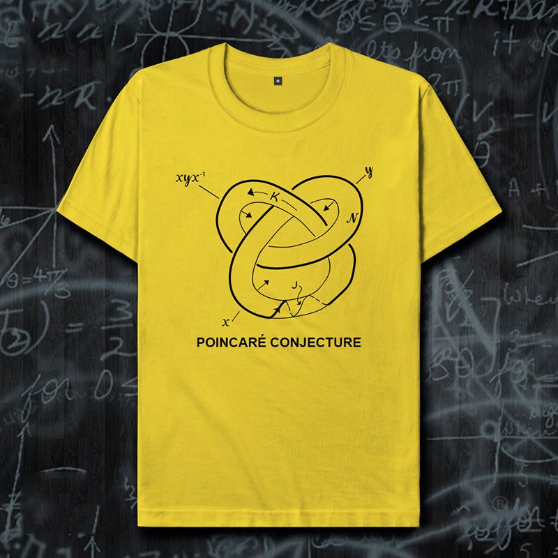 Poincar Conjecture Topology Subject Pure Cotton Short Sleeve T-Shirt Men And Women