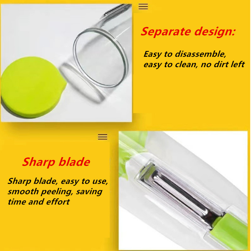 Title 10, Storage Type Paring Knife Cylinder Scraper With...