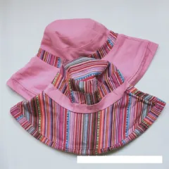 Sun Hat Women's big eaves summer Korean versatile hat fisherman's hat Japanese face covering sun hat foldable sun hat - Rose Red - View 1