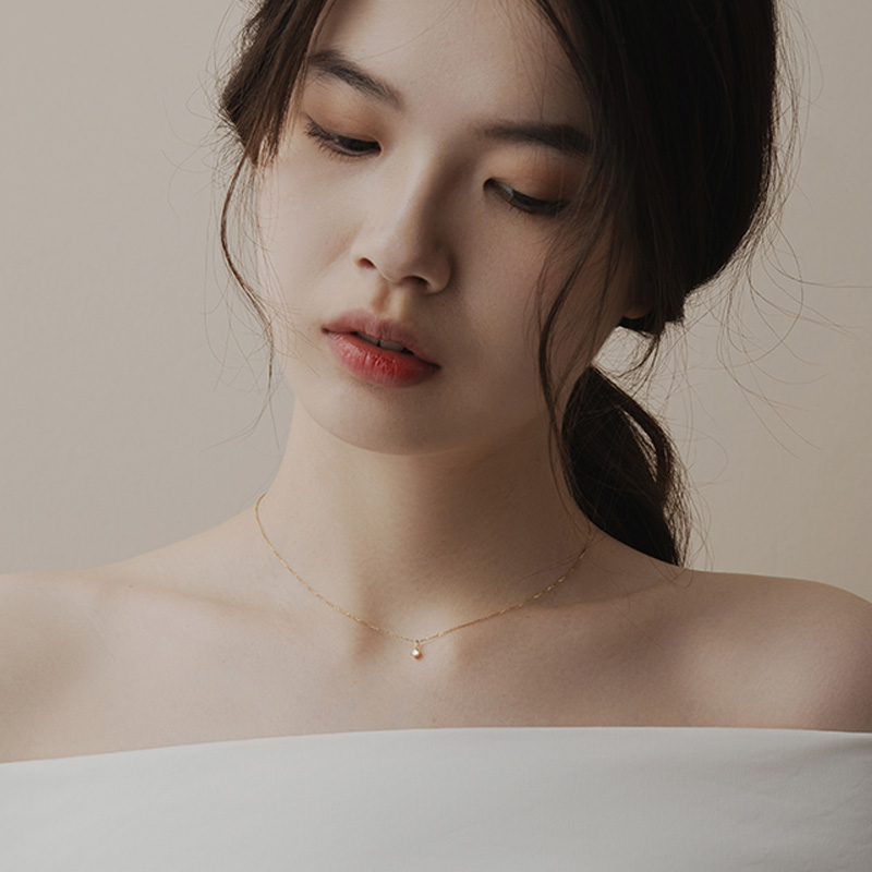 Flash Diamond Zircon High Quality Light Luxury 925 Necklace