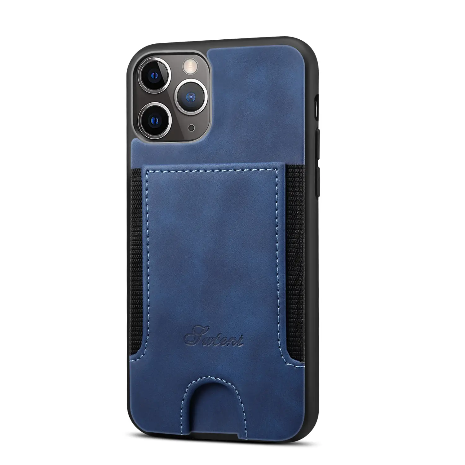 Back Cover Elastic Band Multi-Card Protective Holster