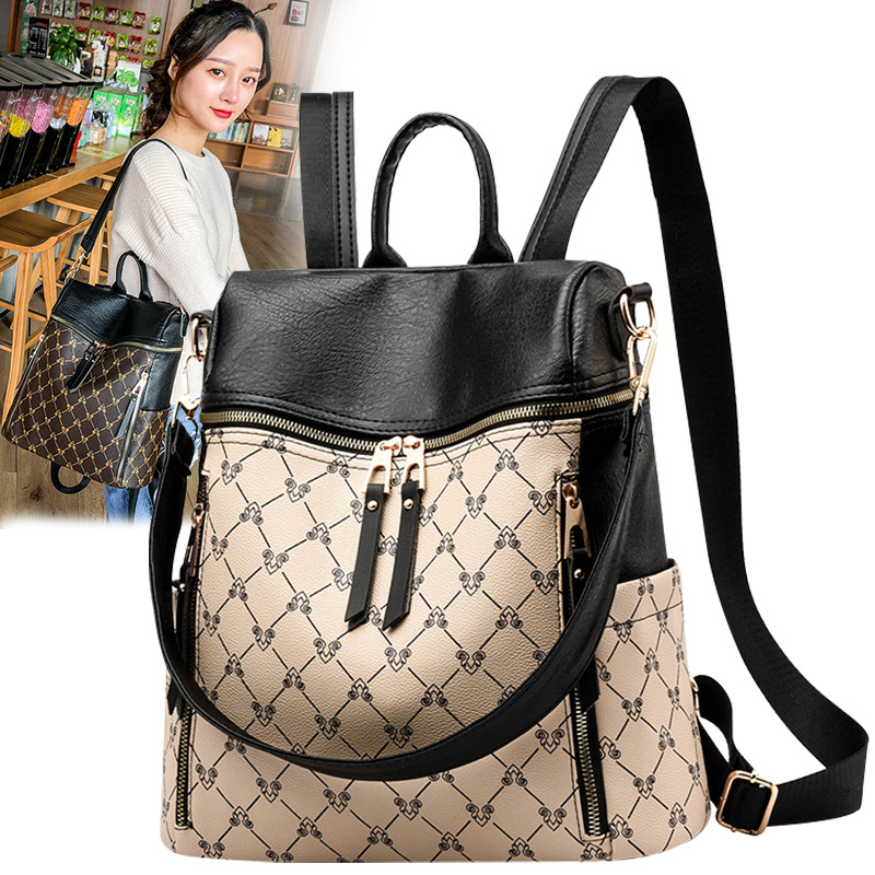 Title 2, Anti-Theft Backpack Womens Bag, All-Match Coll...