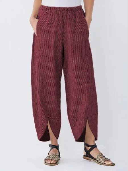 Title 4, Pantaloni donna larghi a gamba dritta, casual e...