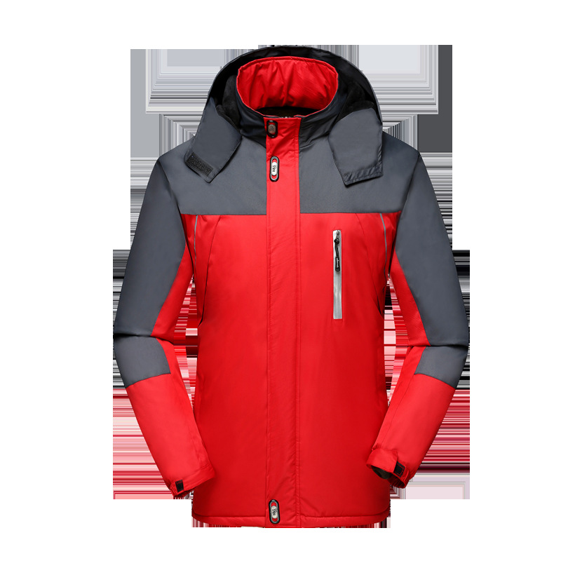 Title 6, Outdoor-Jacke mit reflektierenden Streifen, win...