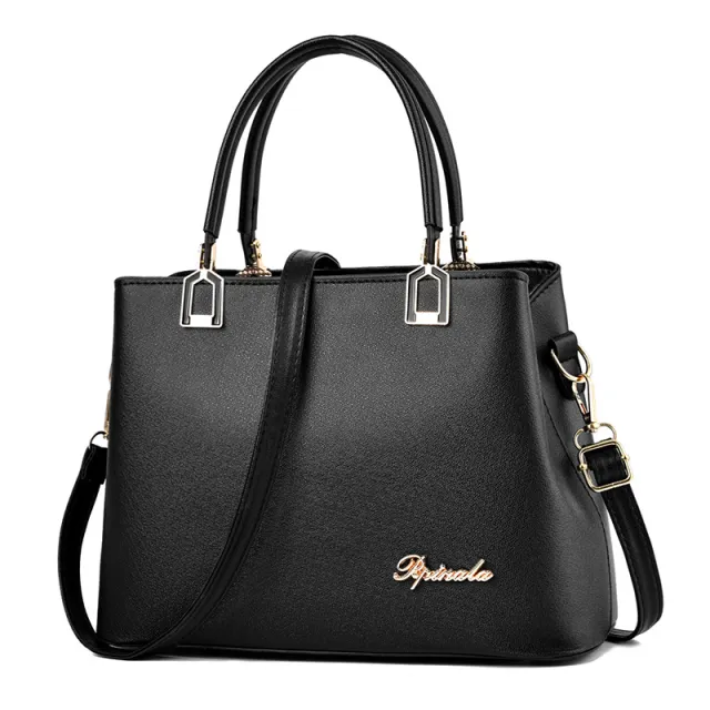 Leather Handbag Female Luxury Pu Female Bags Black - Shop at LoveMi