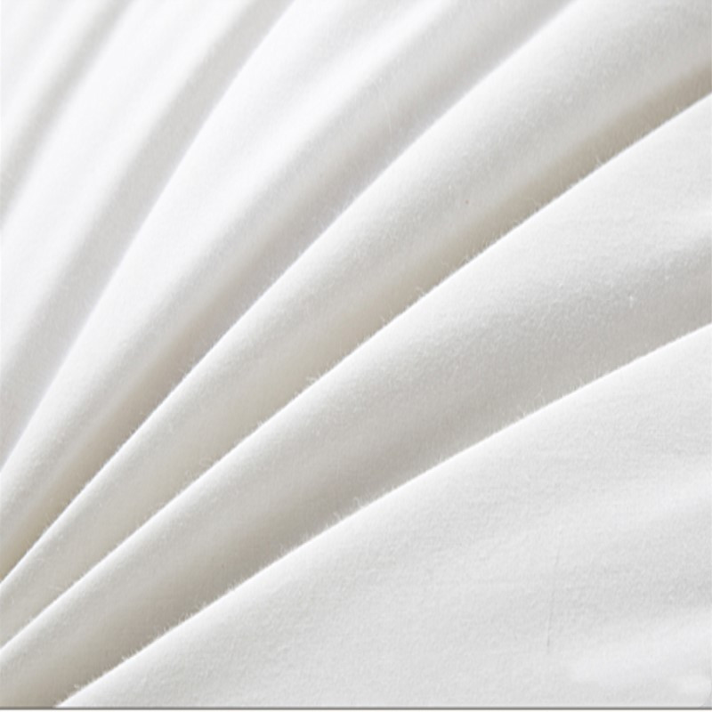 Bedside Cushion, White Back Pillow  Pure Cotton Feather Velvet Throw Pillow Pillow Core Soft Pack