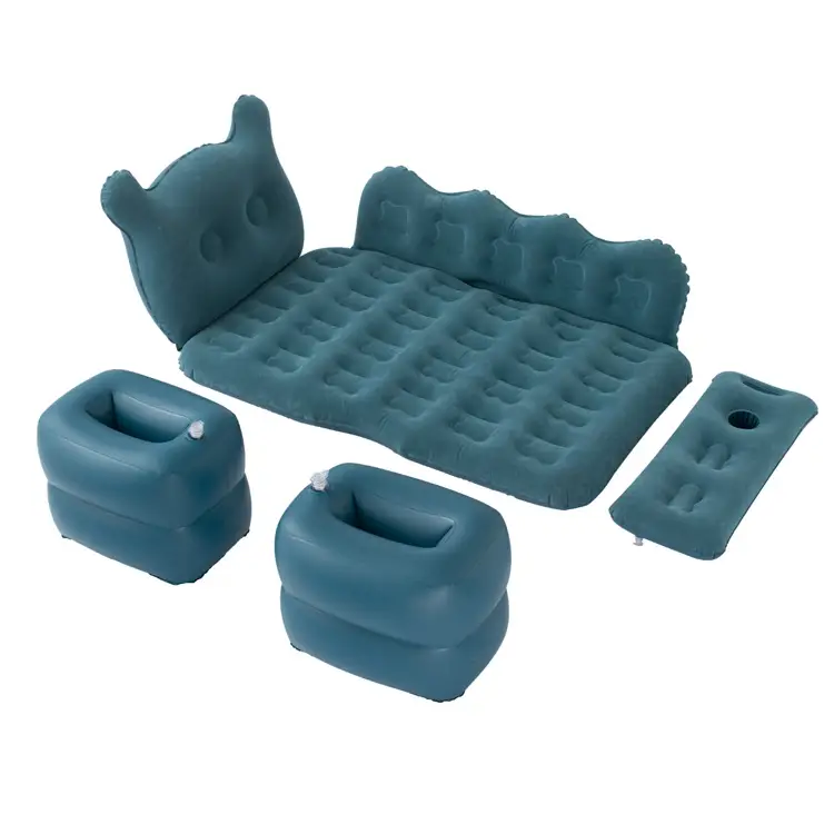 Car Traveling Bed Suv Car Is Suitable For Cartoon Folding In Car Inflatable Cushion Bed Car Inflatable Bed