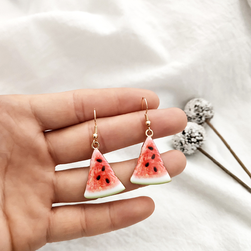 Watermelon Fruit Simple Female Ear Jewelry Ear Clip