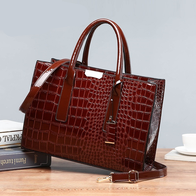 Women'S Bag Solid Color Fashion Mirror Handbag Red - Shop at LoveMi
