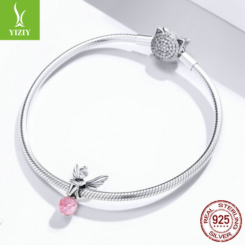 Yinziyun Original Creative Diy Jewelry Accessories Flower Wizard S925 Sterling Silver Beads Bracelet Accessories