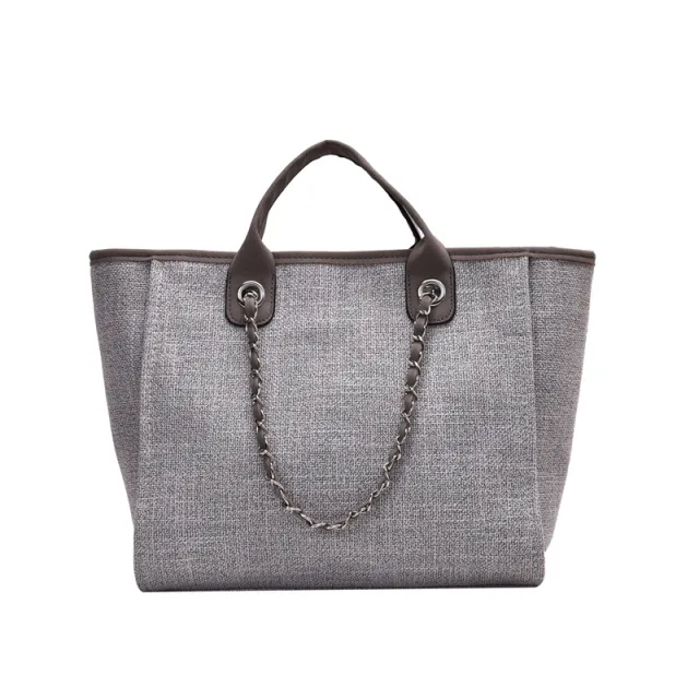 Fashion Small Fragrance Bag Chain Bag New Single Shoulder Handbag Grey - Shop at LoveMi