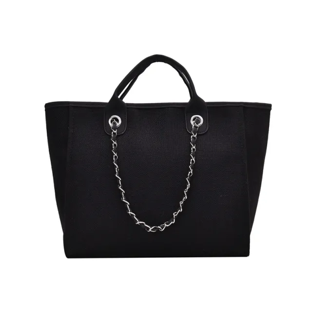 Fashion Small Fragrance Bag Chain Bag New Single Shoulder Handbag Black - Shop at LoveMi