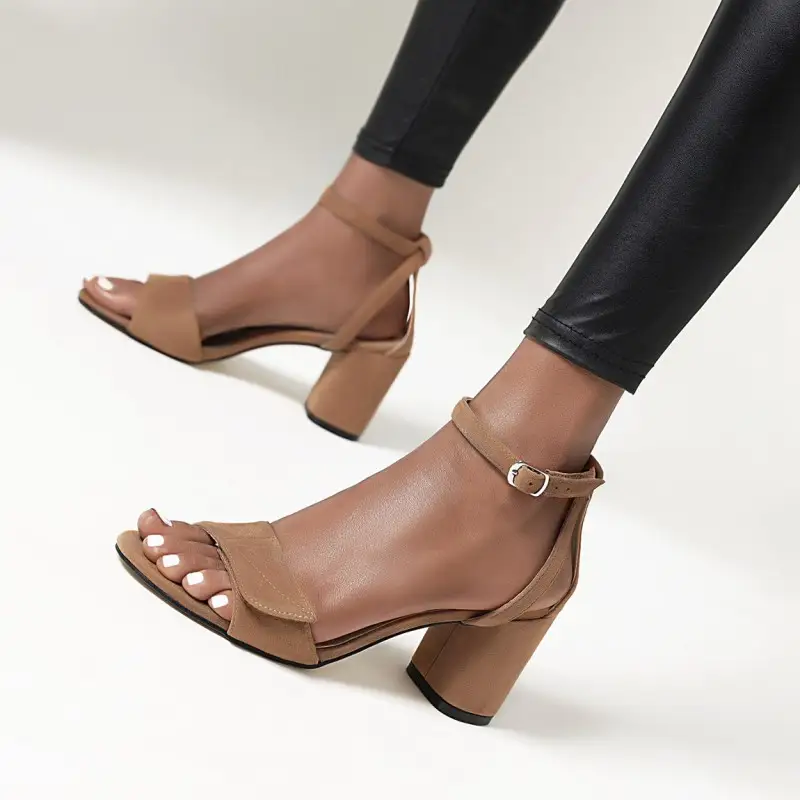 All-Match Korean Style Buckle Sandals