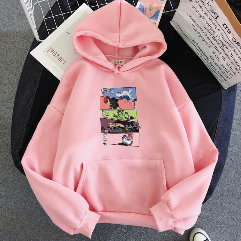 Hoodie Sk8 Unlimited Skateboard Character Printed Student Sweatshirt