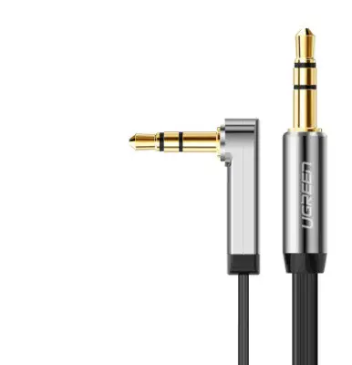 Green Av119 Car Aux Audio Cable Car Uses 3.5Mm Male To Male Pure Copper Mobile Phone To Connect Car Audio Cable