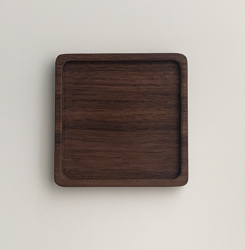 Title 2, Japanese Walnut Unpainted And Wax-Free Wooden C...