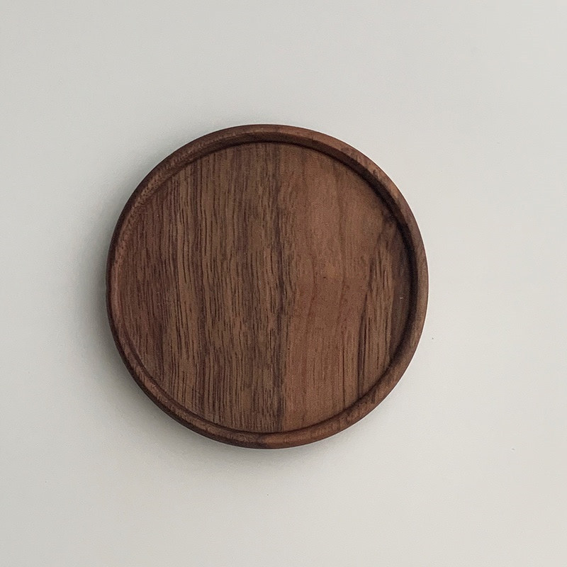 Title 5, Japanese Walnut Unpainted And Wax-Free Wooden C...