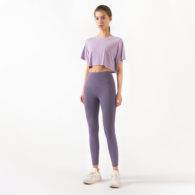 ESpring And Summer New Product Yoga Suit Women Running Sports Breathable Elastic Buttocks Fitness Outdoor Yoga Suit Suit Women