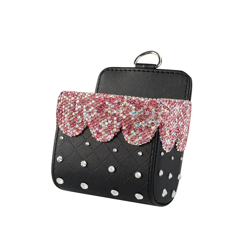 Car Air-Conditioning Vent Storage Mobile Phone Bag