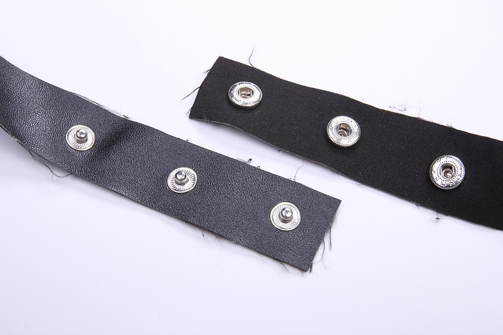 Title 3, Leather Style Hanging Neck Japanese Word Buckle...