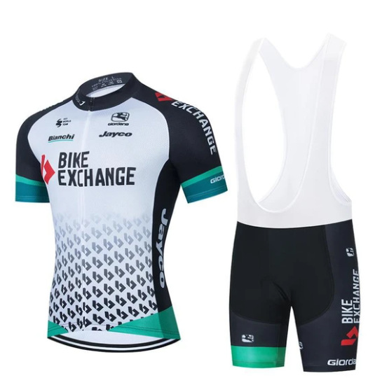 New Team Version Cycling Suit Short Sleeve Suit Men’s And Women’s Mountain Bike Clothing