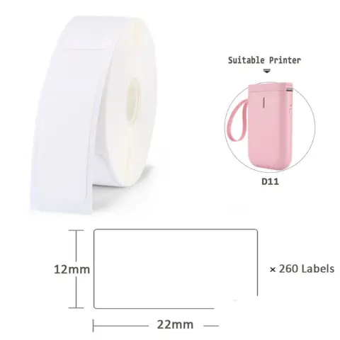 Niimbot D11 Mini Label Printer Paper Supermarket Price