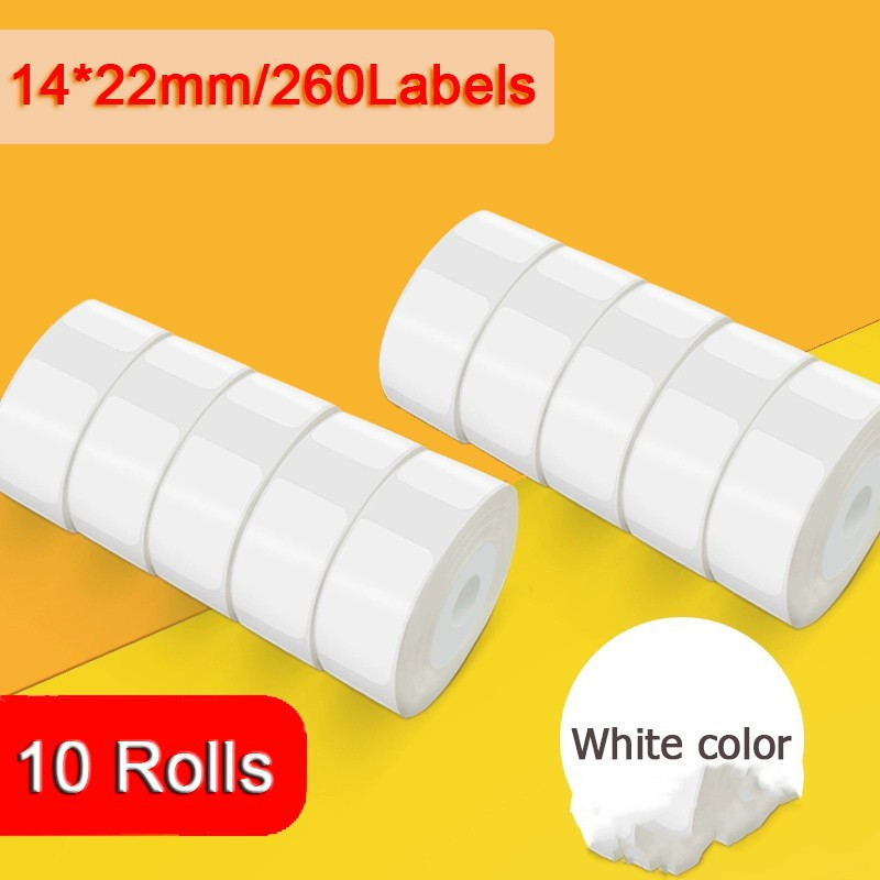 10pcs White 14x22mm