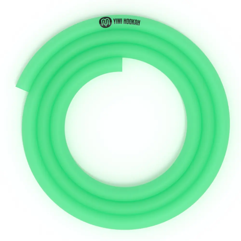 Hookah Silicone Hose 1.5m Glow in Dark Shisha Absorb