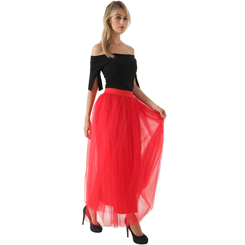 Title 14, Womens 4 Layer 100 Mesh Skirt Hot Style Moppin...