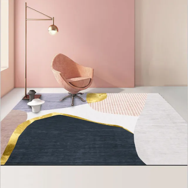 Geometric Carpet Modern Living Room Coffee Table Mat Bedroom Bedside Blanket 12Style - Shop at LoveMi