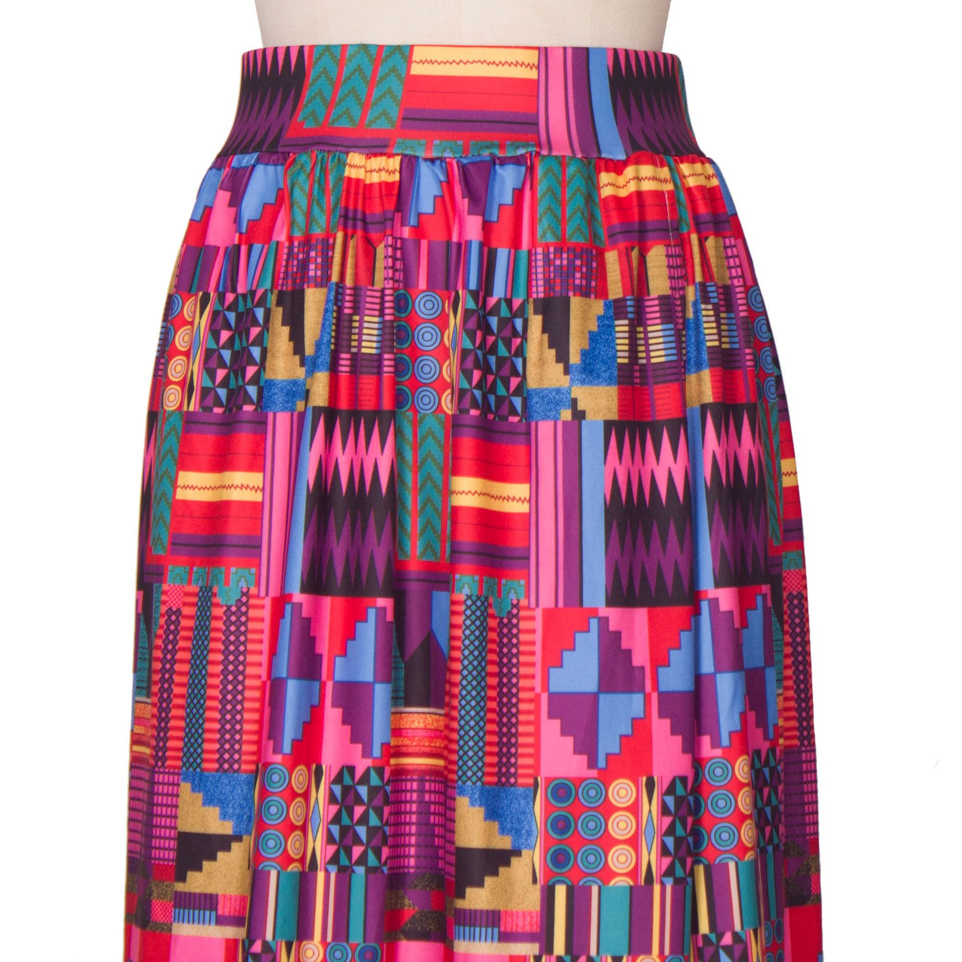 New Cross Border European And American Skirt Printed Skirt African Women''s Wea