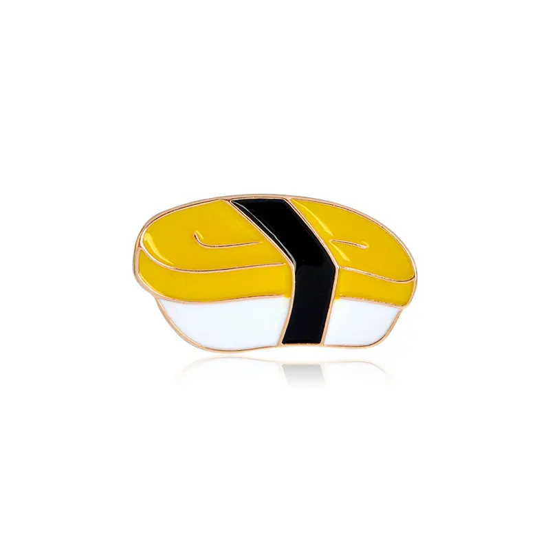 Bento Shape Cute Alloy Brooch