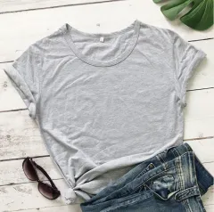 Ya Bish Kendrick Llama Fashion Short Sleeve Letter T-Shirt - The Marble - View 1