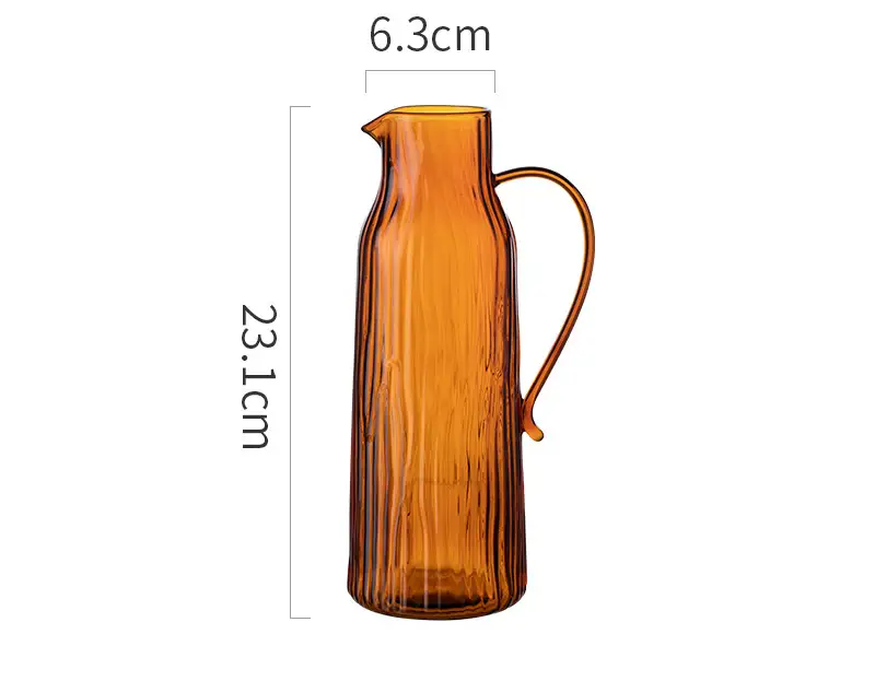 Cold Water Kettle Household Set Creative Cool White Kettle Glass High Temperature Nordic Cool Water Kettle Living Room