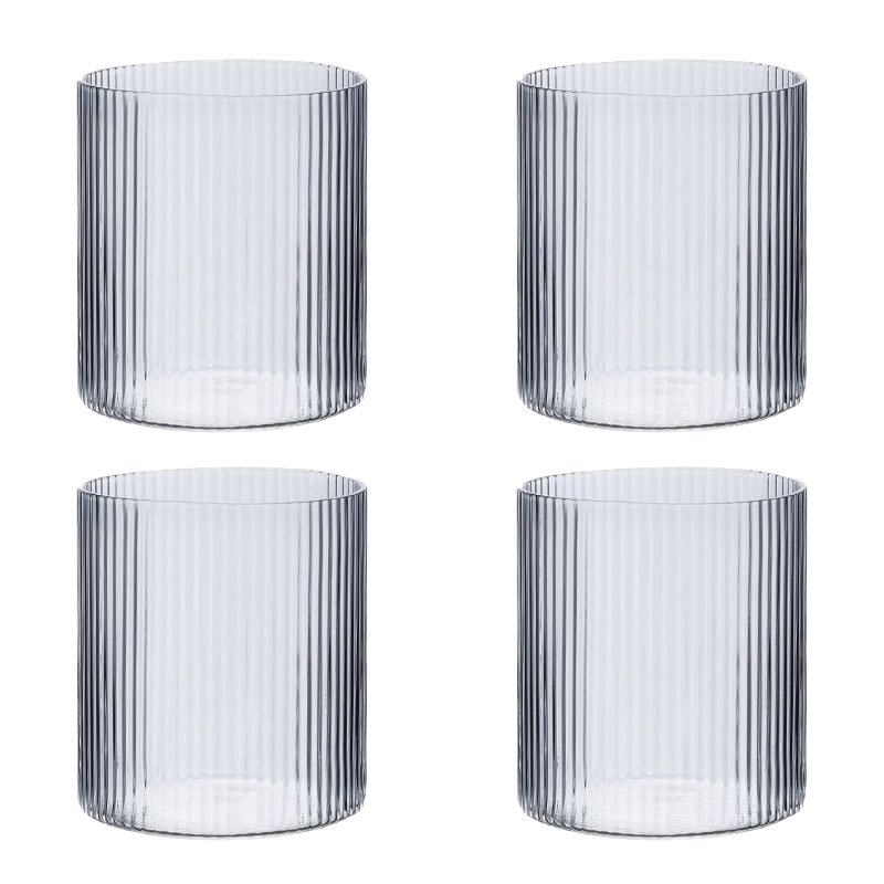 4vertical pattern cups