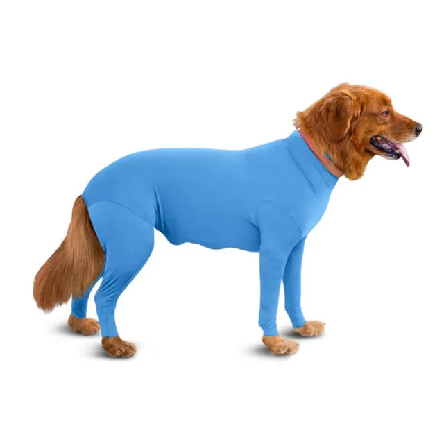 Zhongda Dog Manufacturer'S All Inclusive Four Legged Autumn And Winter New Dog Clothing Four Legged Clothing Pet Clothing Cat Elastic Blue - Shop at LoveMi